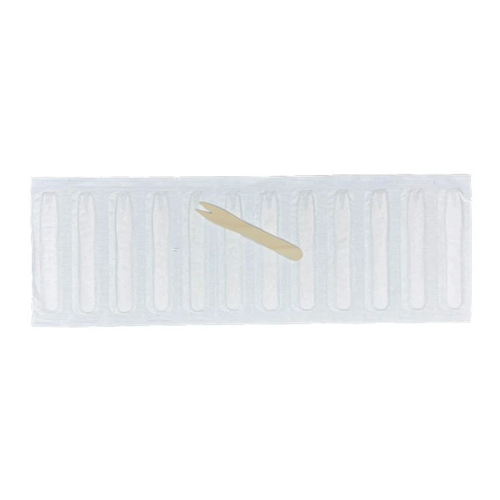 Wooden Fruit Chip Fork, 8.5 cm